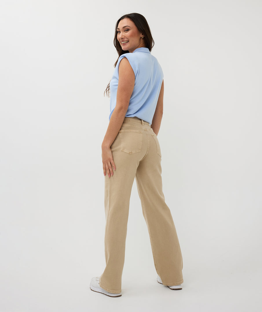 Esqualo Sky Blue Sleeveless Polo Sweater