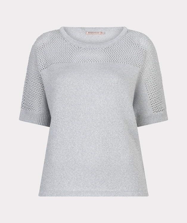 Esqualo Silver Batwing Sweater