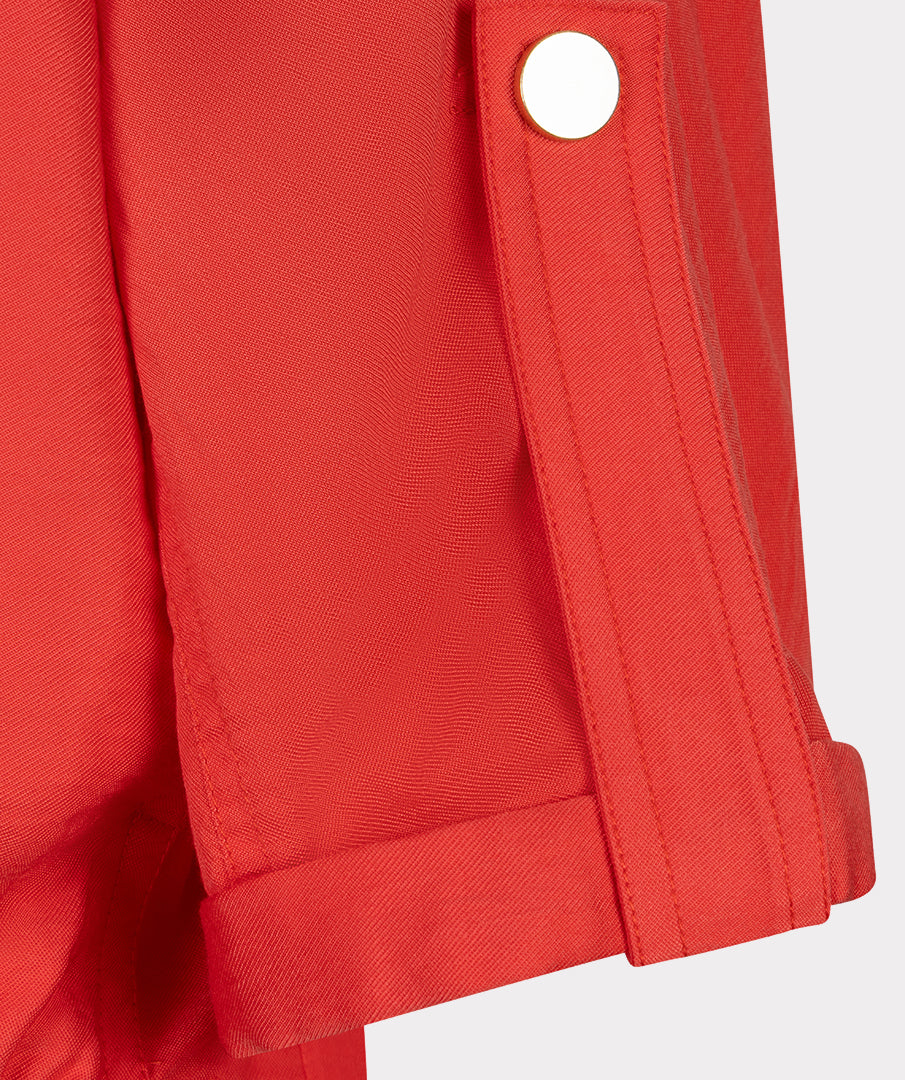 Esqualo S/Slve Slub Chili Red Jacket