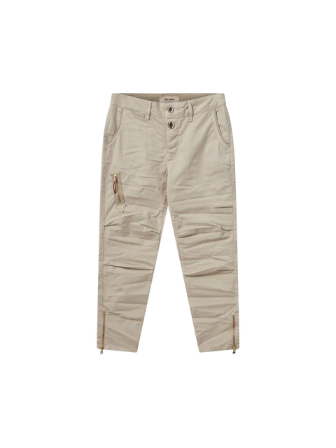 Mos Mosh Sesame Cropped Valerine 7/8 Pants
