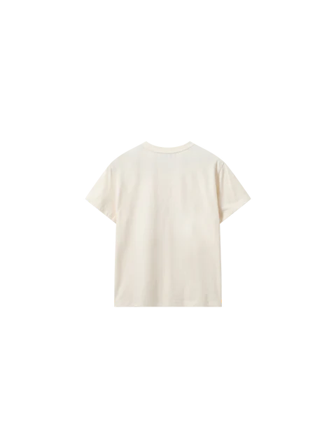 Mos Mosh Ecru Asa O-SS Colour Tee