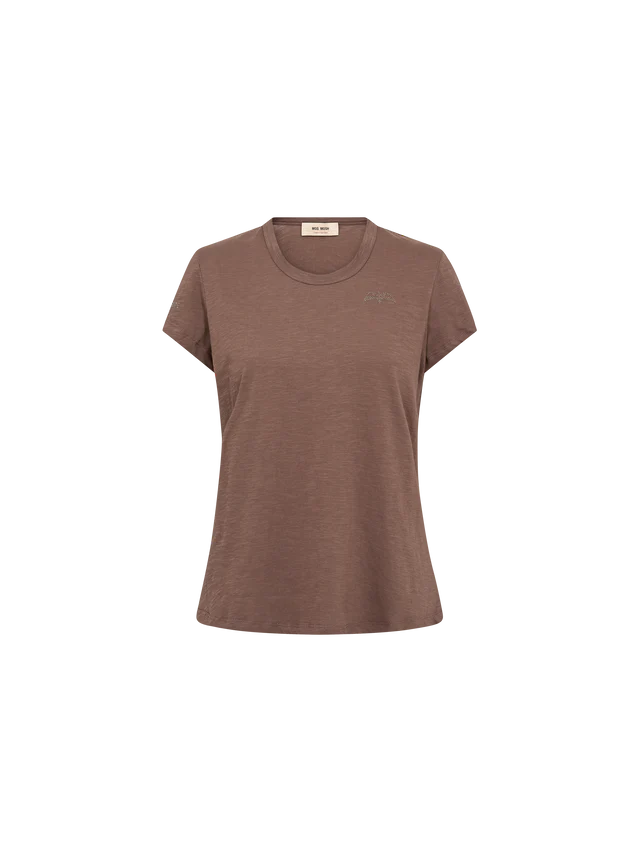 Mos Mosh Safina Coffee Quartz O-SS Tee