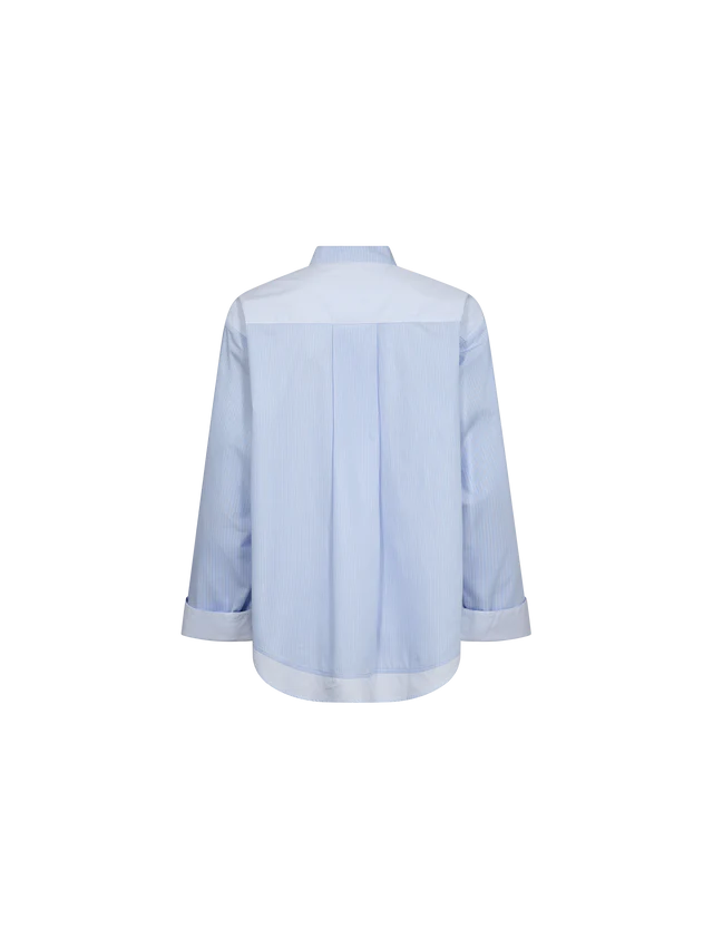 Mos Mosh Brunnera Blue Bronwyn Stripe Shirt