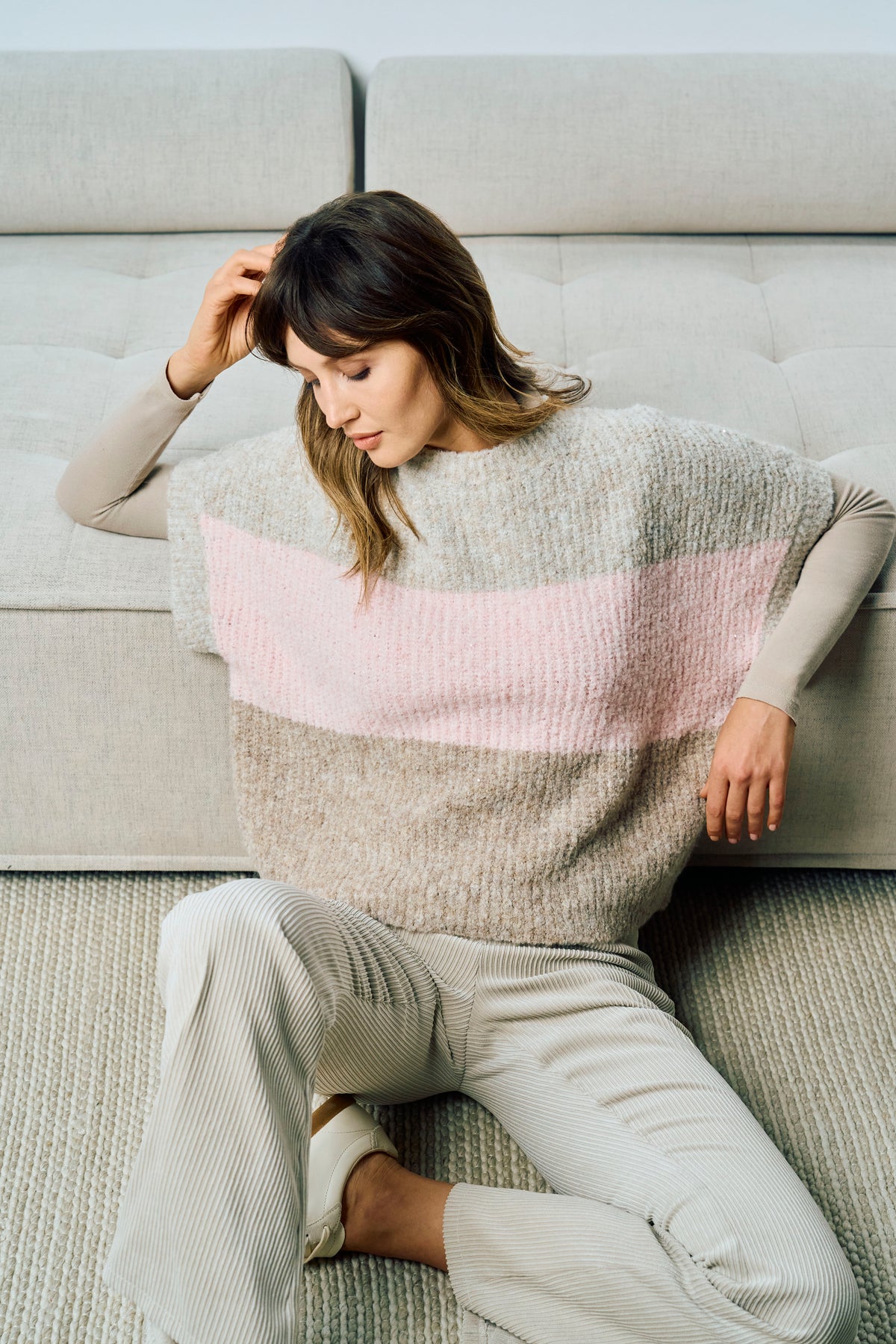 Tuzzi Stay Warm &amp; Cosy Pink Slip-Over