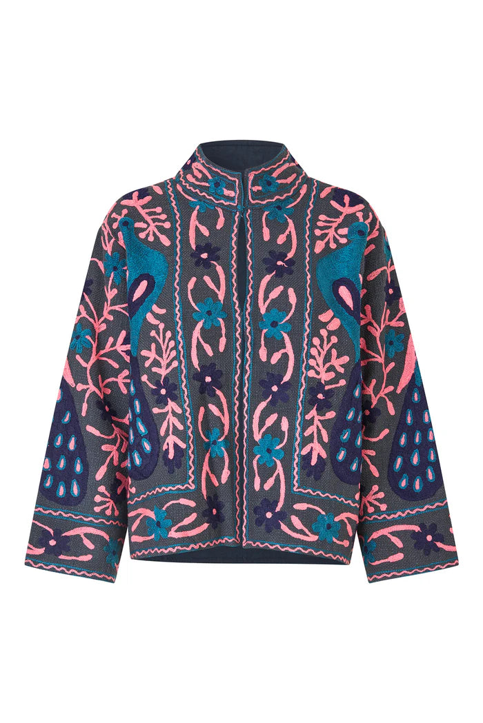 Lollys Laundry Washed Black Sadie LS Jacket