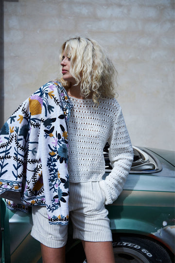 Lollys Laundry Multi Crème Sadie Jacket