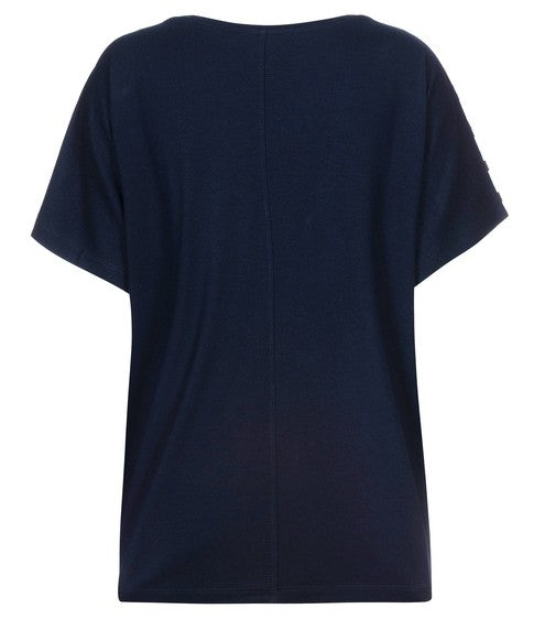 Tuzzi Bold Graphic Print Tee