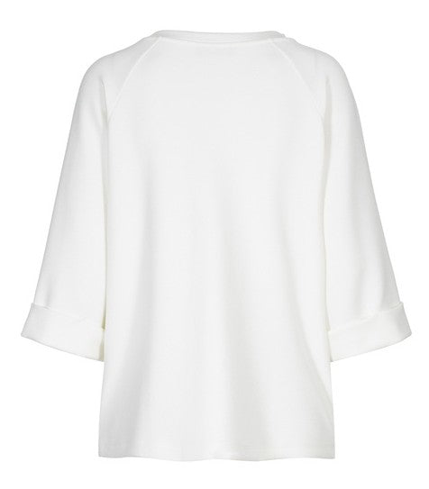 Tuzzi Navy And Vibrant Lime Tone Tee