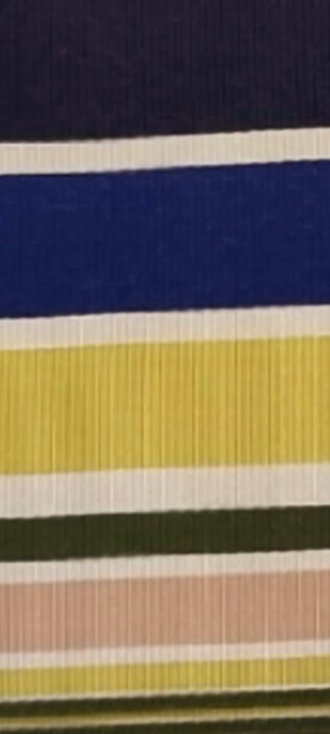 Sara Roka Stripe Blue Ribbon Belt