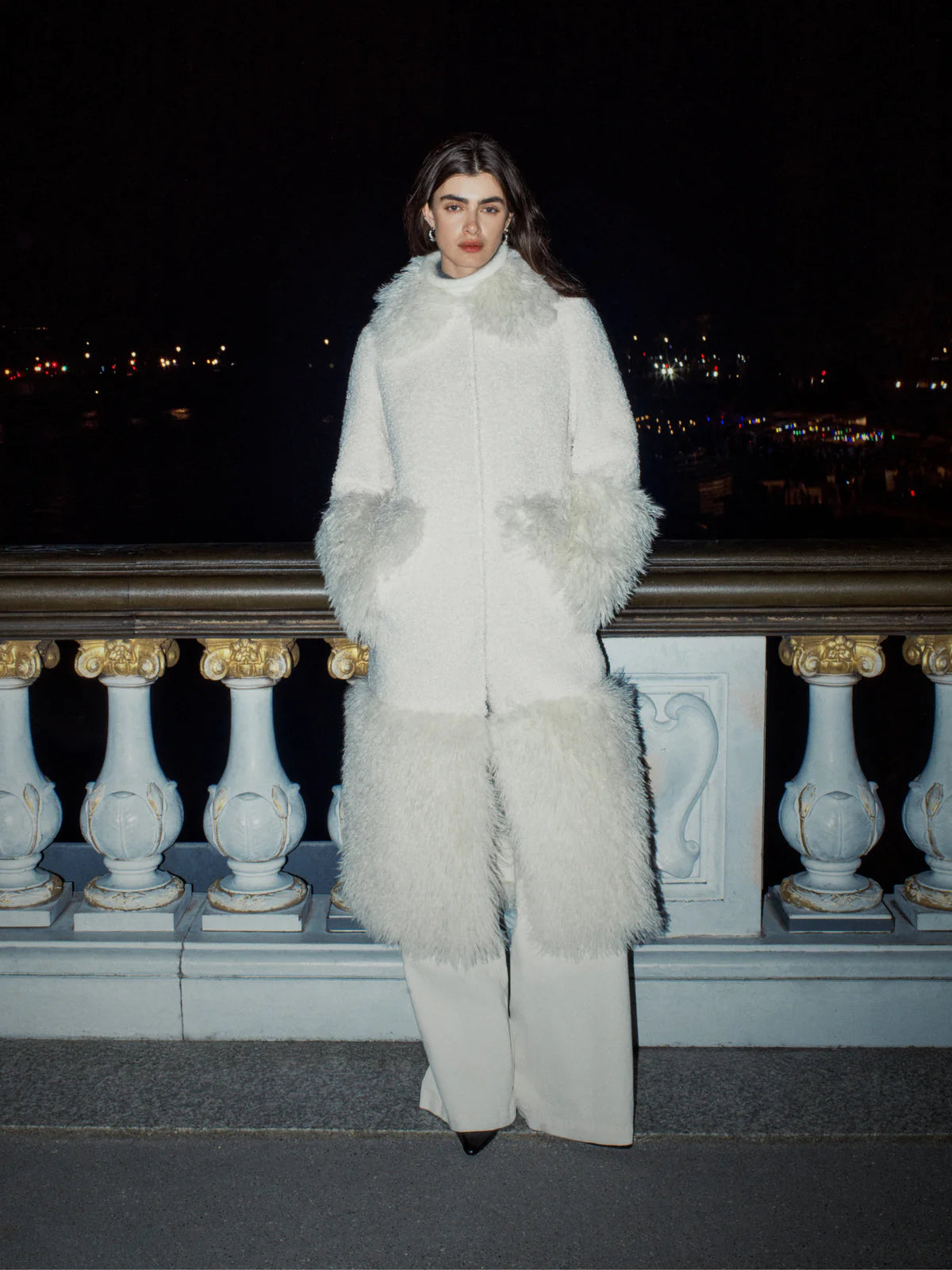 Beaumont White Sienna Coat