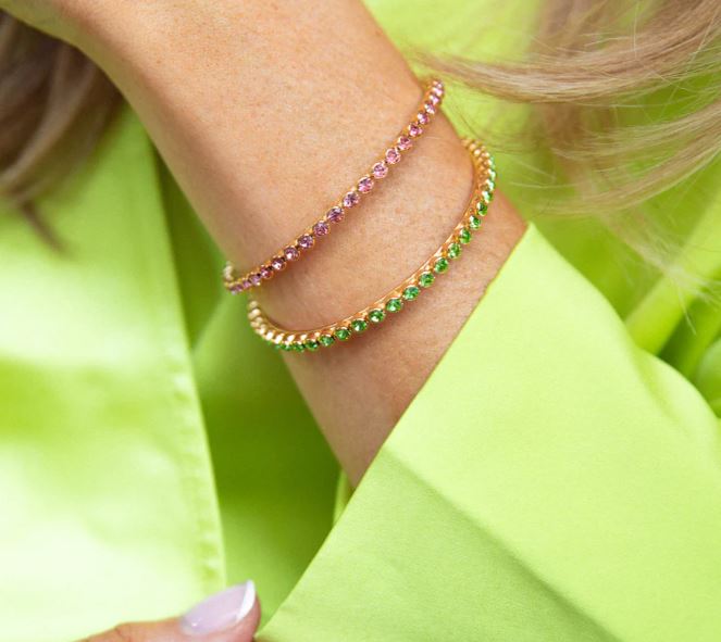 Caroline Svedbom Siri Bangle Gold Rose