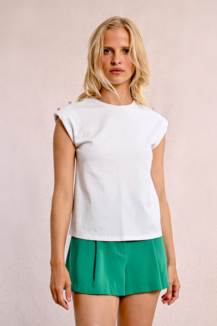 Molly Bracken White Tee