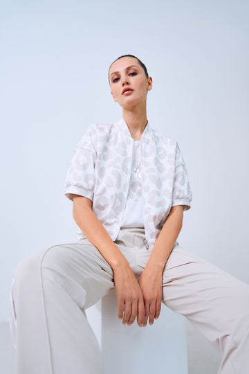 Tuzzi Sporty Chic Abstract Jacket