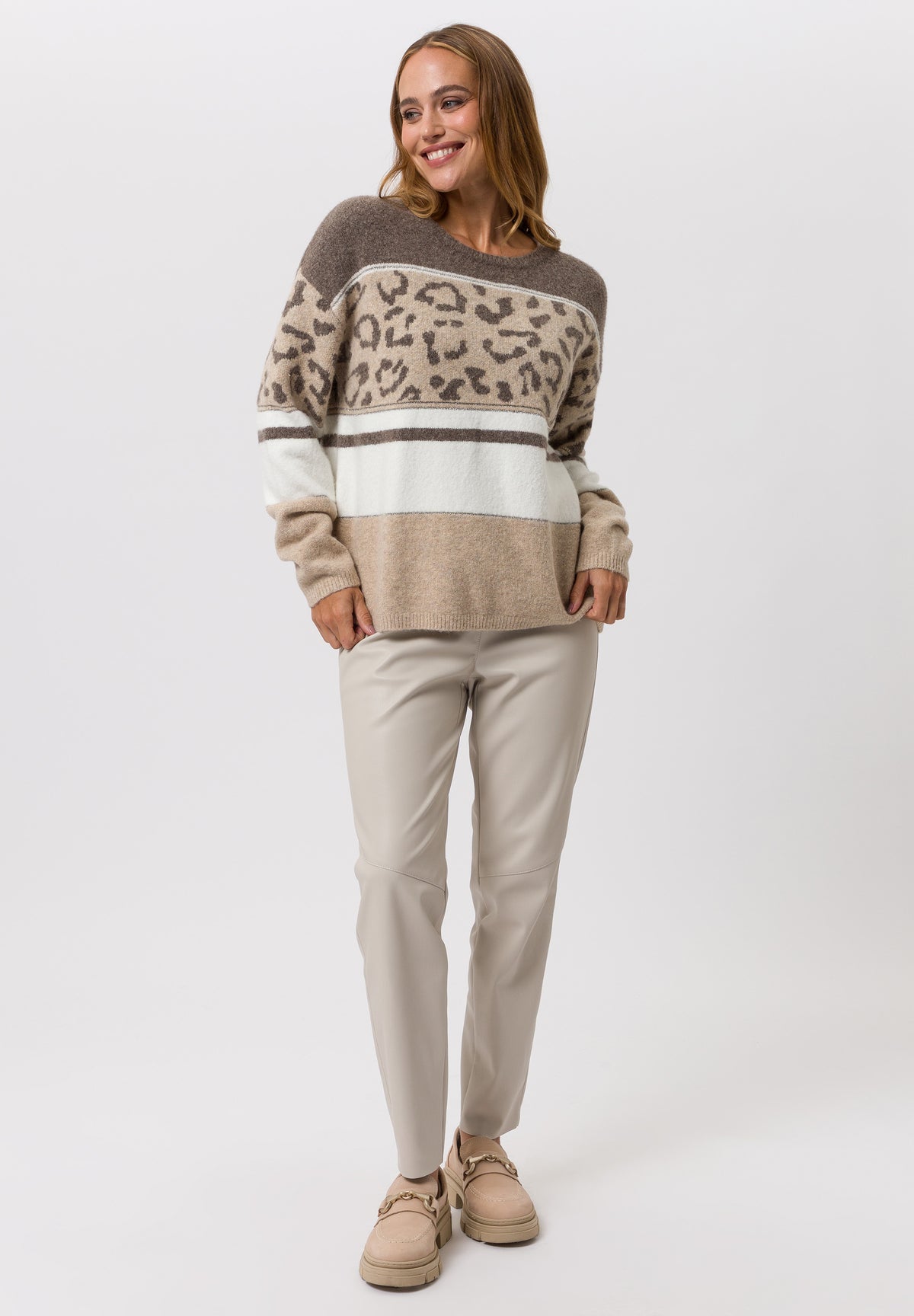 Tuzzi Animal Print Jumper