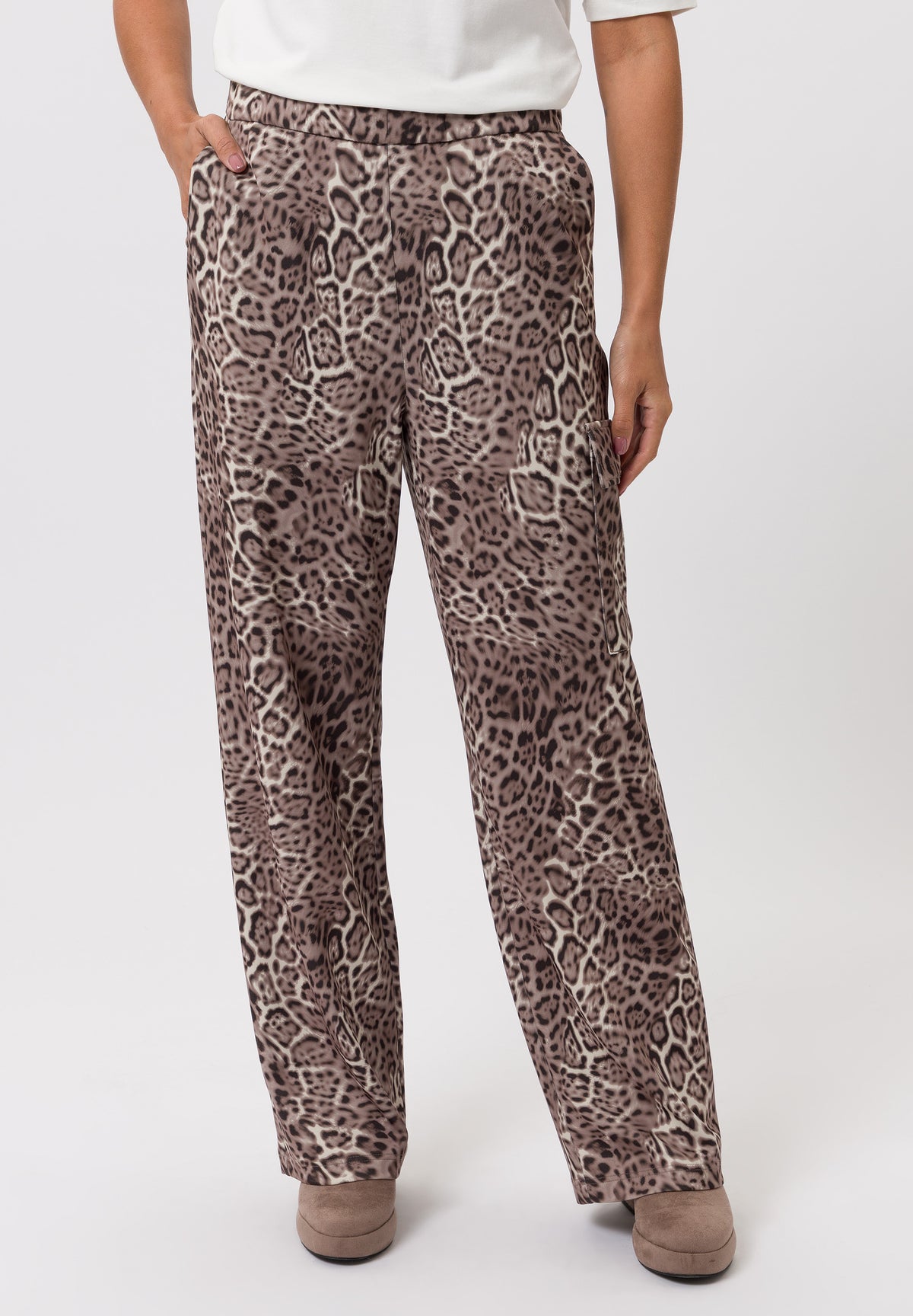 Tuzzi Animal Print Trousers