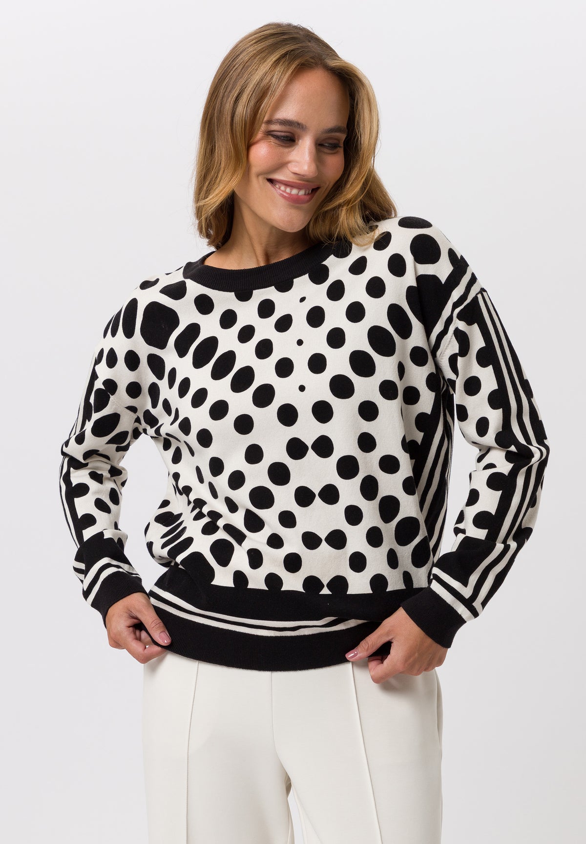 Tuzzi Black/White Spot Jumper