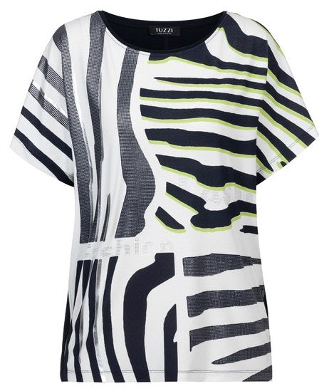 Tuzzi Bold Graphic Print Tee
