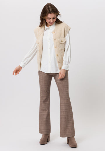 Tuzzi Check Trousers