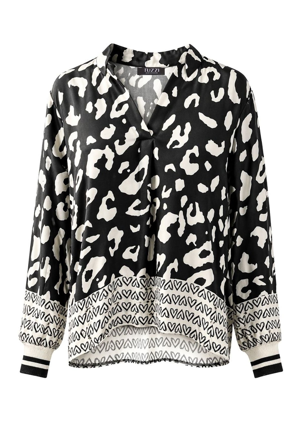 Tuzzi Chocolate Bite White/Mix Blouse