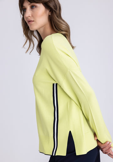 Tuzzi Fine Knitted Lime Sweater