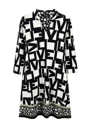 Tuzzi Geometric Print Dress