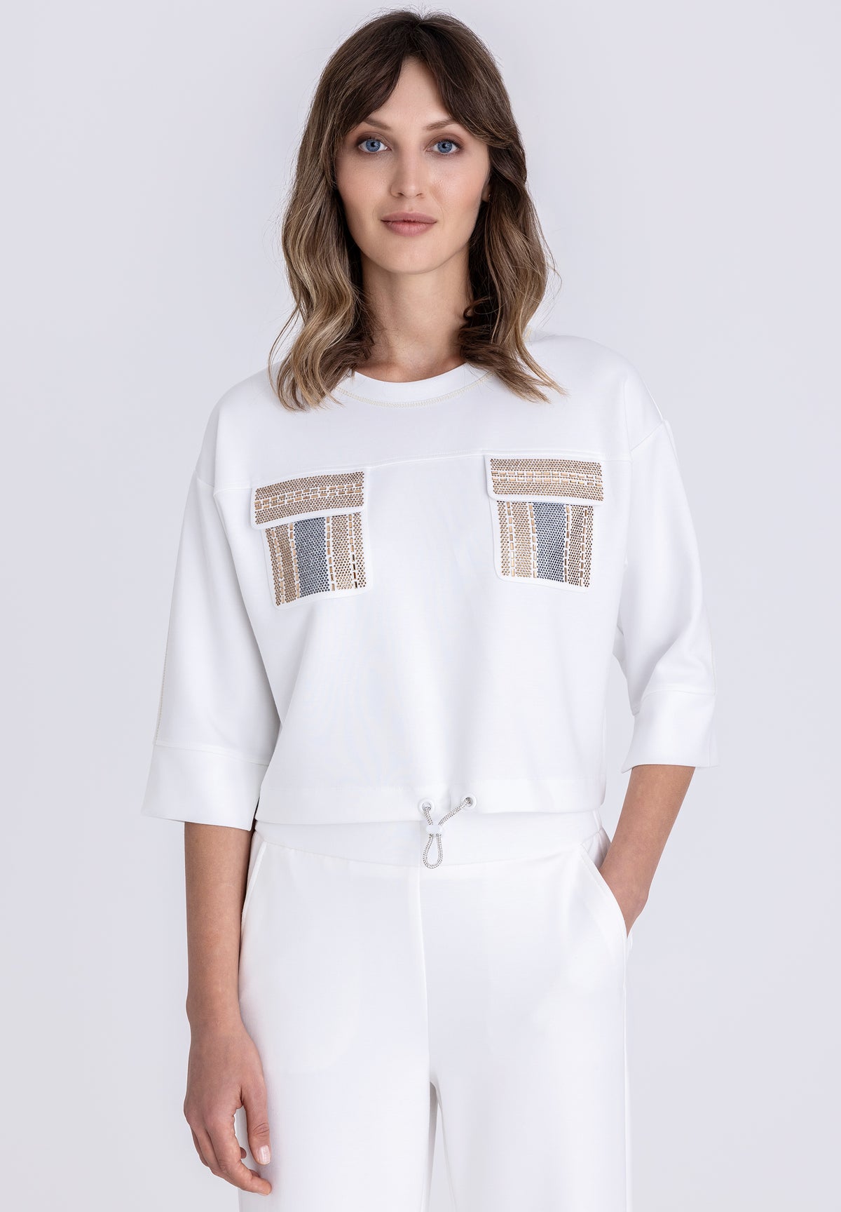 Tuzzi Golden Oasis Top With Front Pockets
