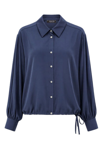 Tuzzi Nordic Dune Midnight Blue Blouse