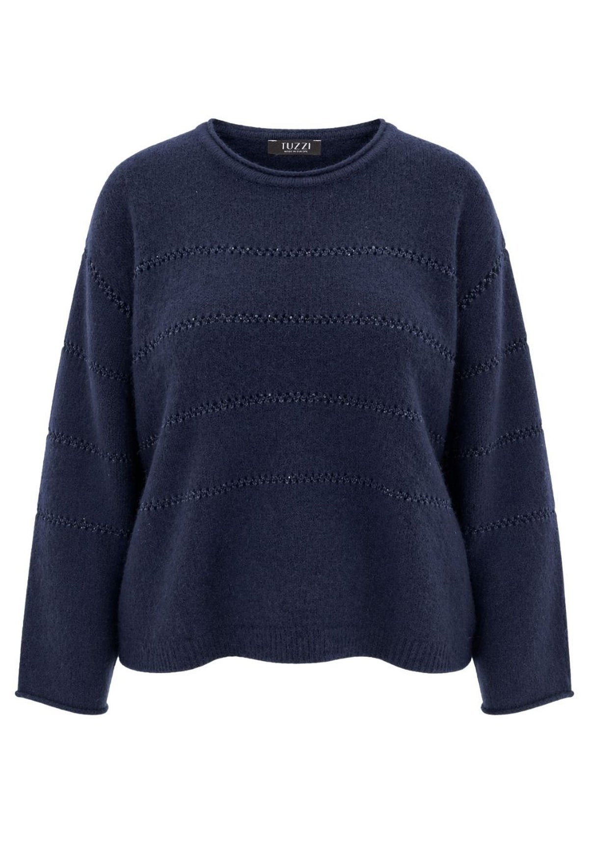Tuzzi Nordic Dune Midnight Blue Sweater