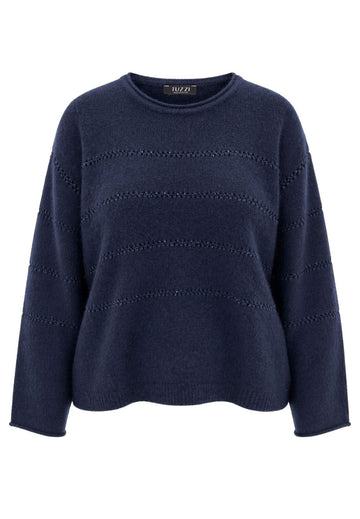 Tuzzi Nordic Dune Midnight Blue Sweater