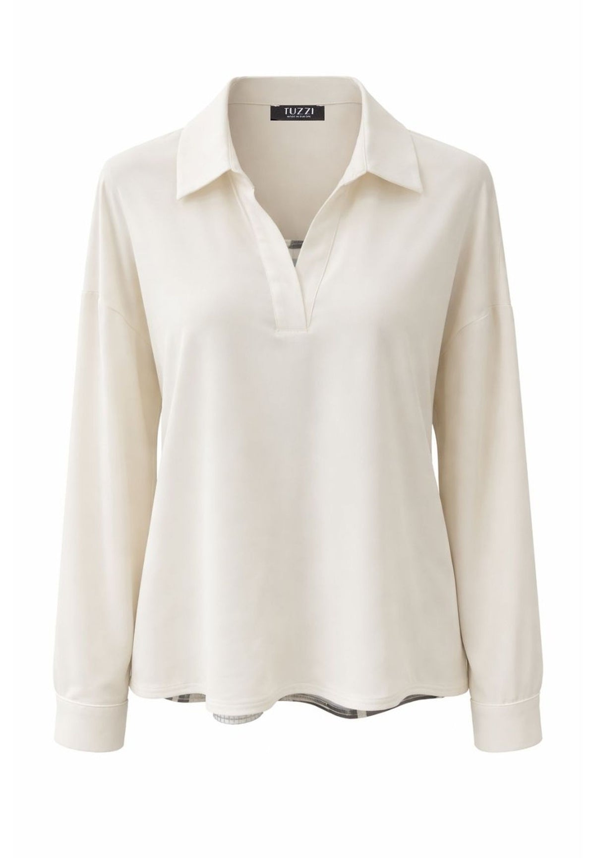Tuzzi Printed Back Blouse
