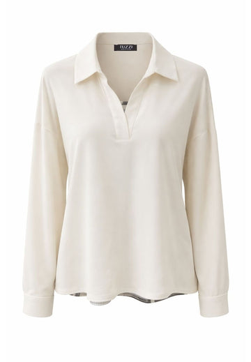 Tuzzi Printed Back Blouse