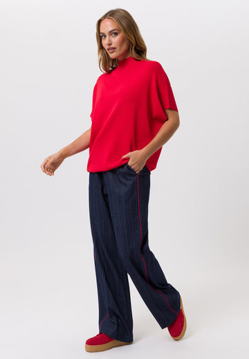 Tuzzi Red Short Sleeved Jumper