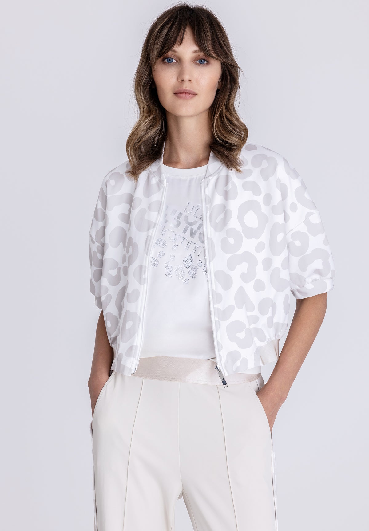 Tuzzi Sporty Chic Abstract Jacket