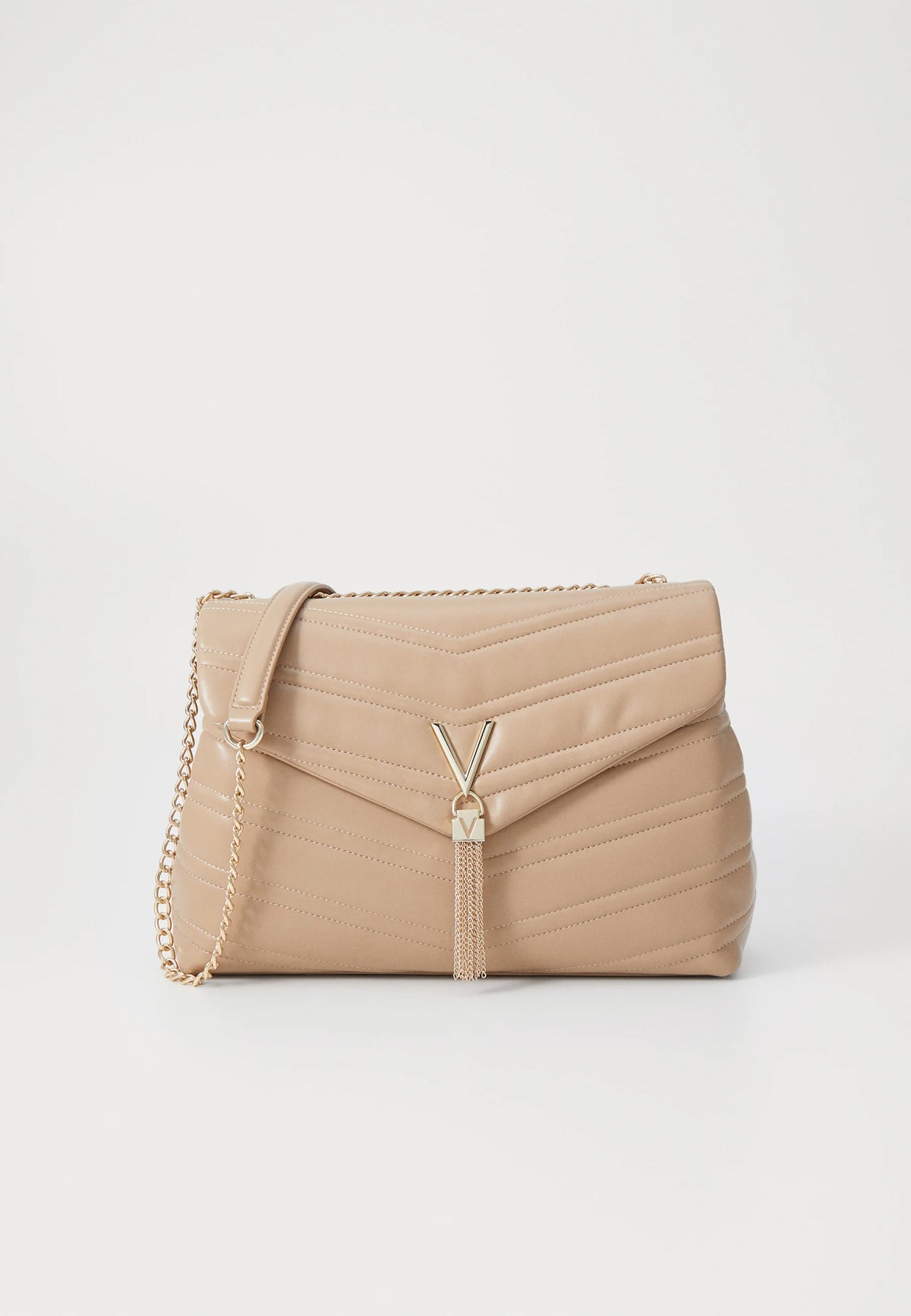 Valentino Beige Privilege Flap Bag