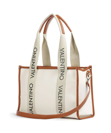Valentino Candle Shopping Bag -Cuoio/Natural