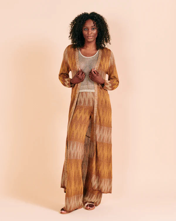 Valerie Khalfon Pury Zig Zag Trousers