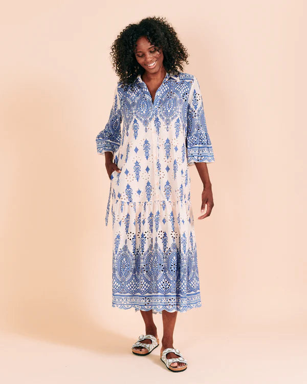Valerie Khalfon Rivera Cotton Dress