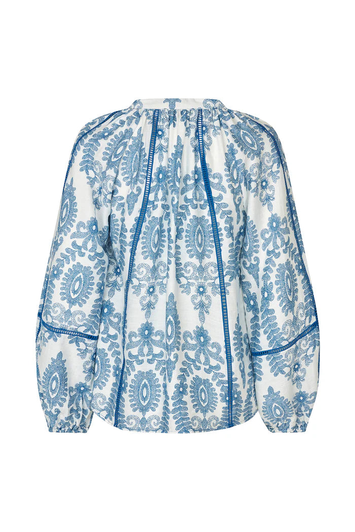 Lollys Laundry Blue Vero Shirt LS