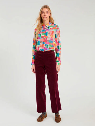 Vilagallo Isa Ticket Print Shirt