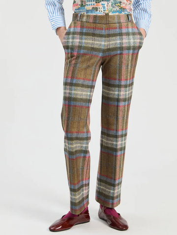 Vilagallo Martina Checked Trousers