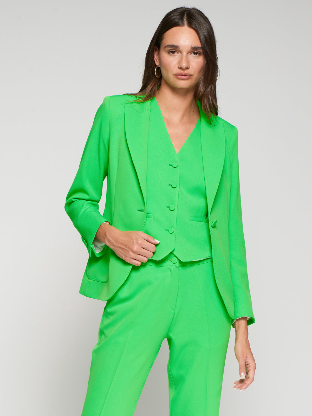 Vilagallo Vibrant Green Blazer