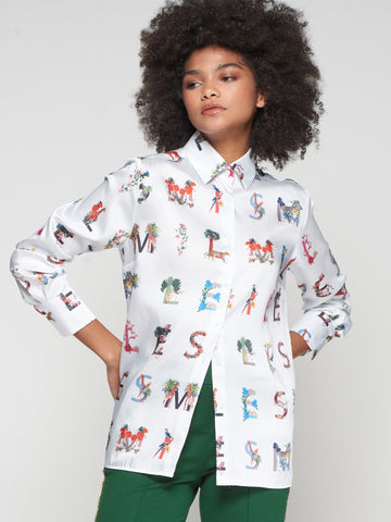 Vilagallo White SMILE Shirt