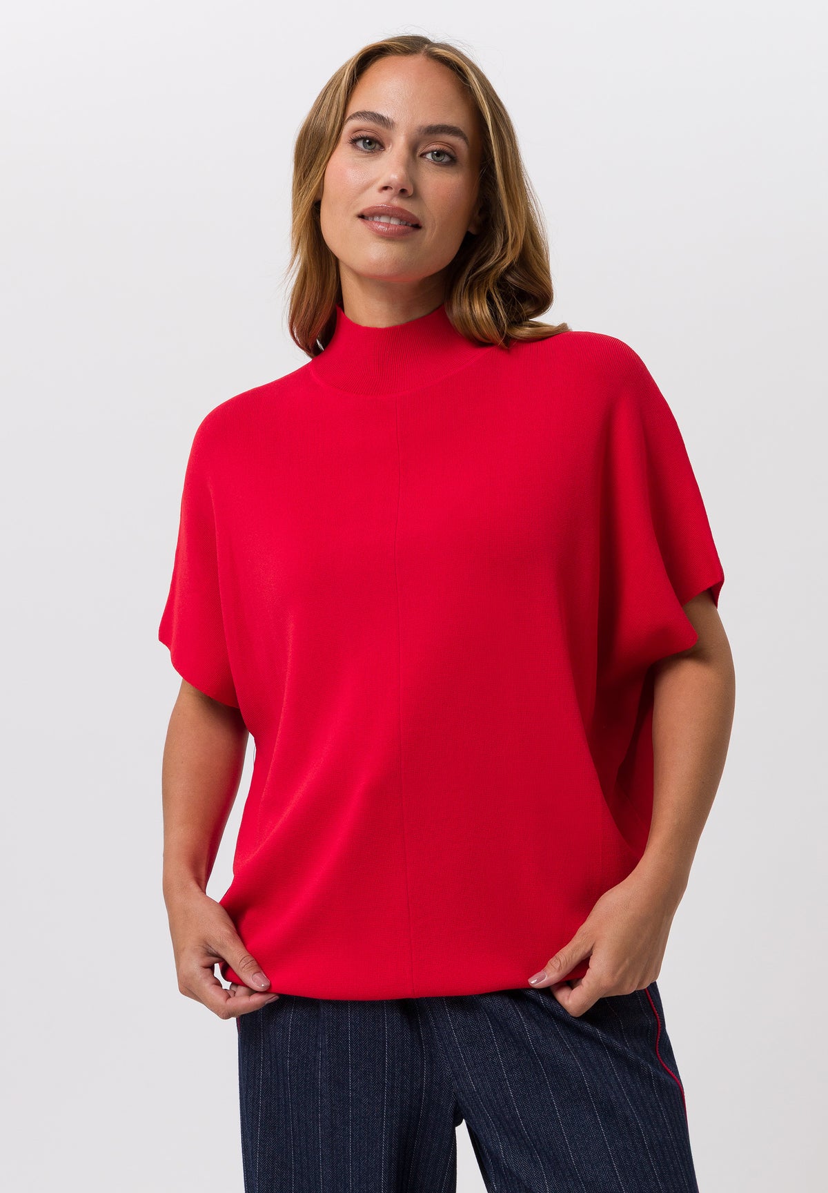 Tuzzi Red Short Sleeved Jumper
