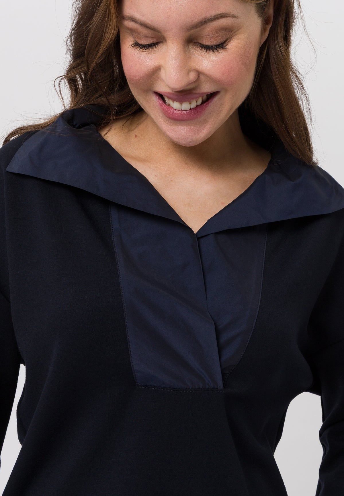Tuzzi Classic Navy Blouse