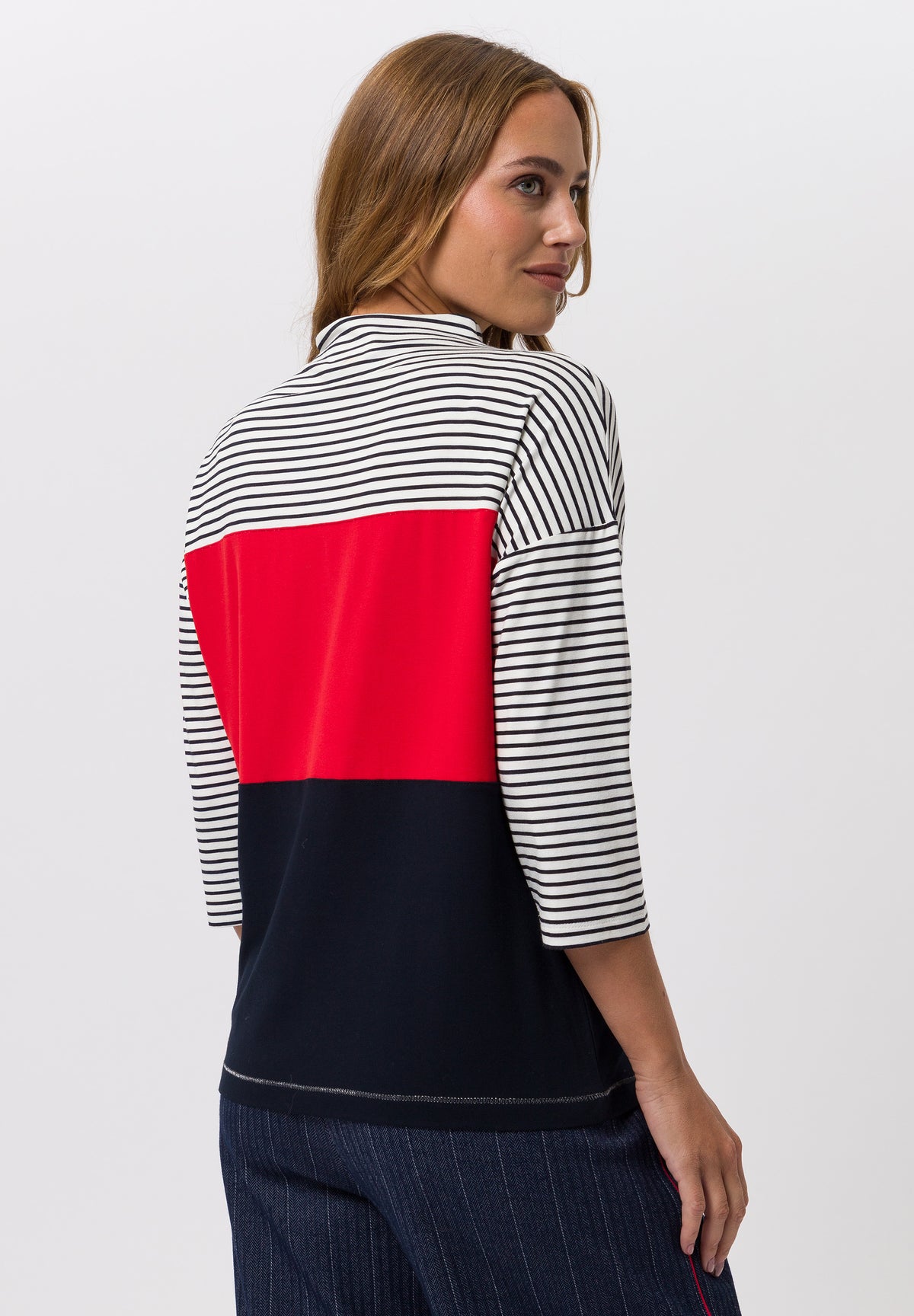 Tuzzi Multi Coloured Long Sleeved Top