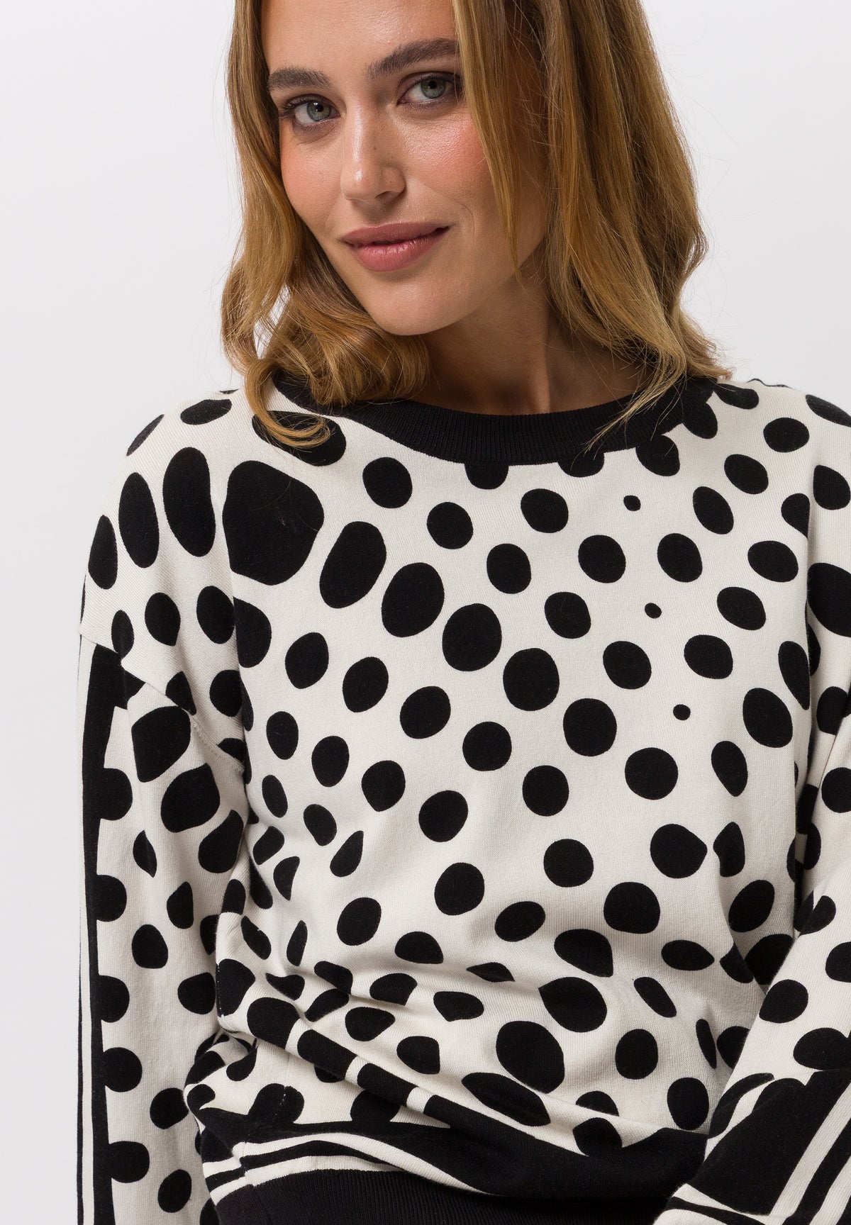 Tuzzi Black/White Spot Jumper