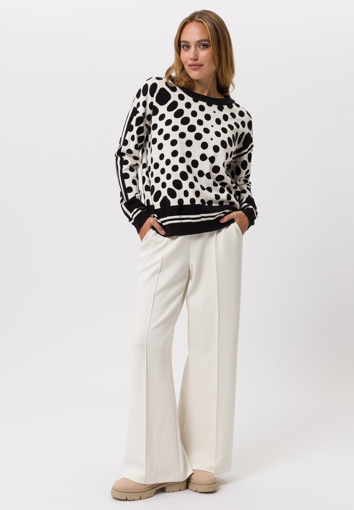 Tuzzi Black/White Spot Jumper