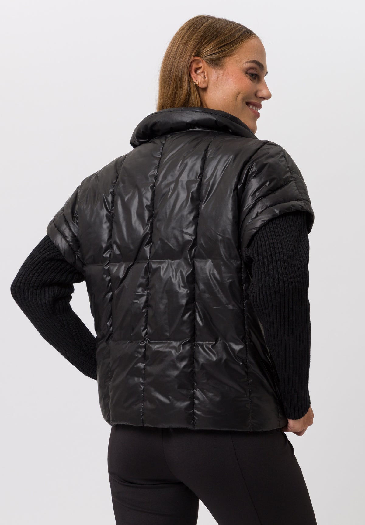 Tuzzi Black Puffer Jacket