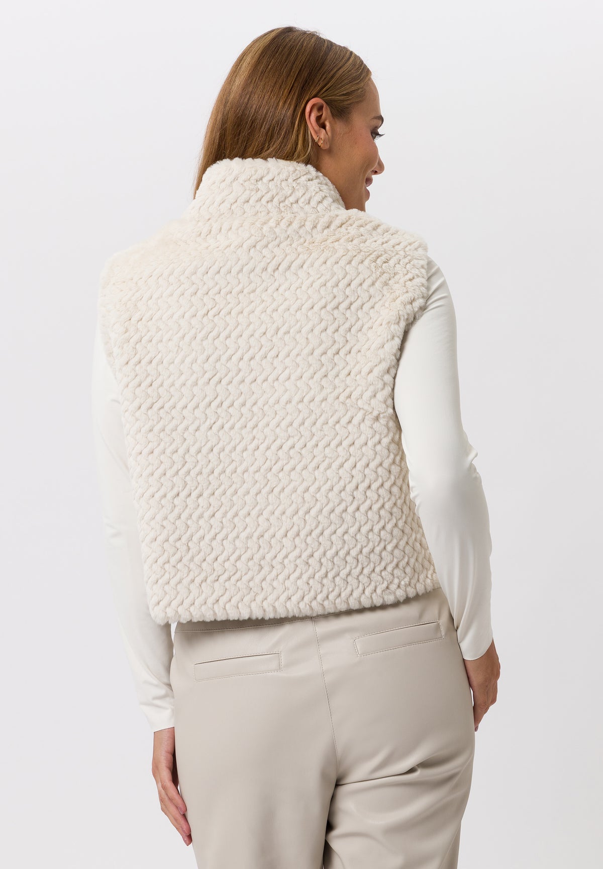 Tuzzi Off White Gilet