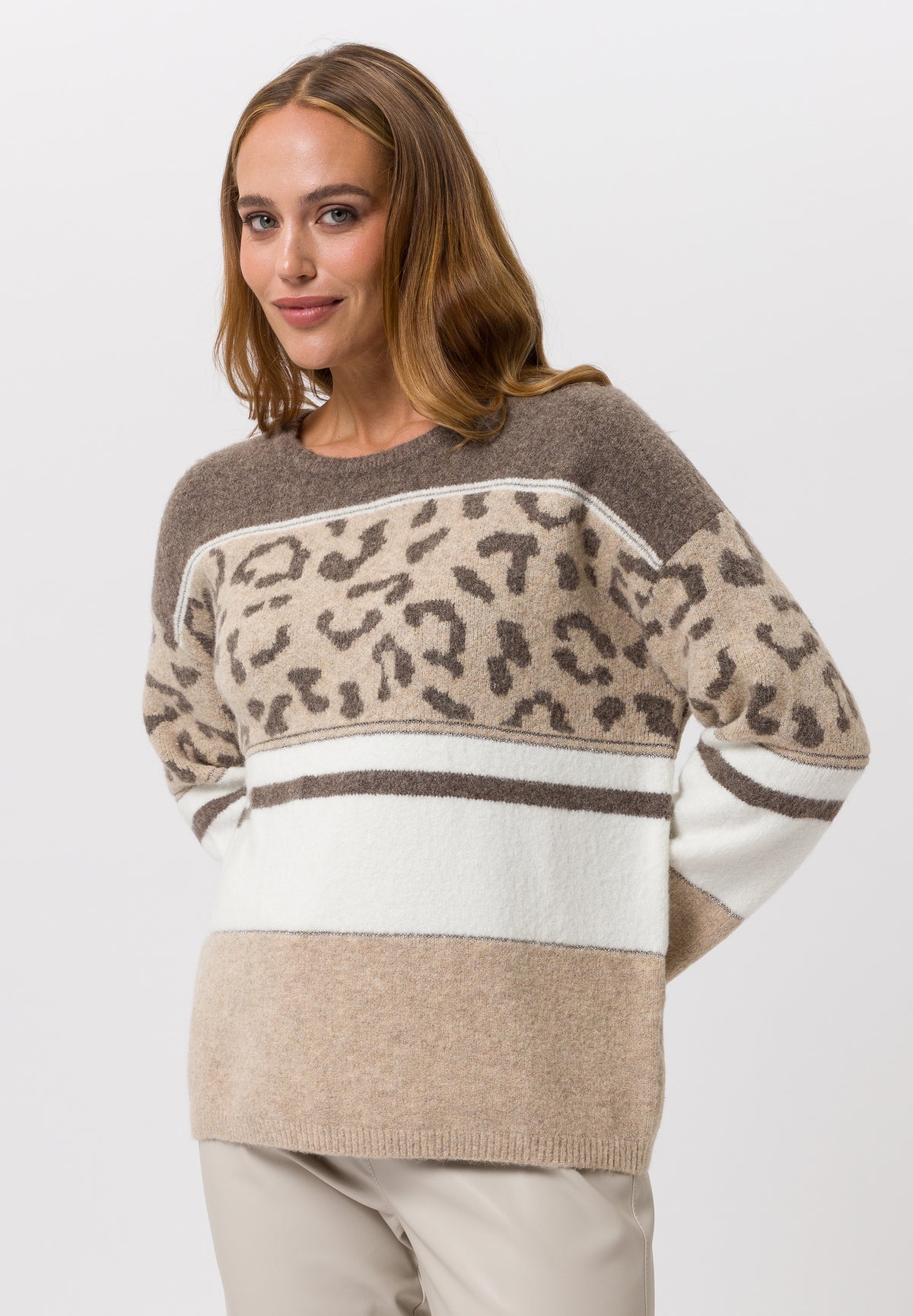 Tuzzi Animal Print Jumper